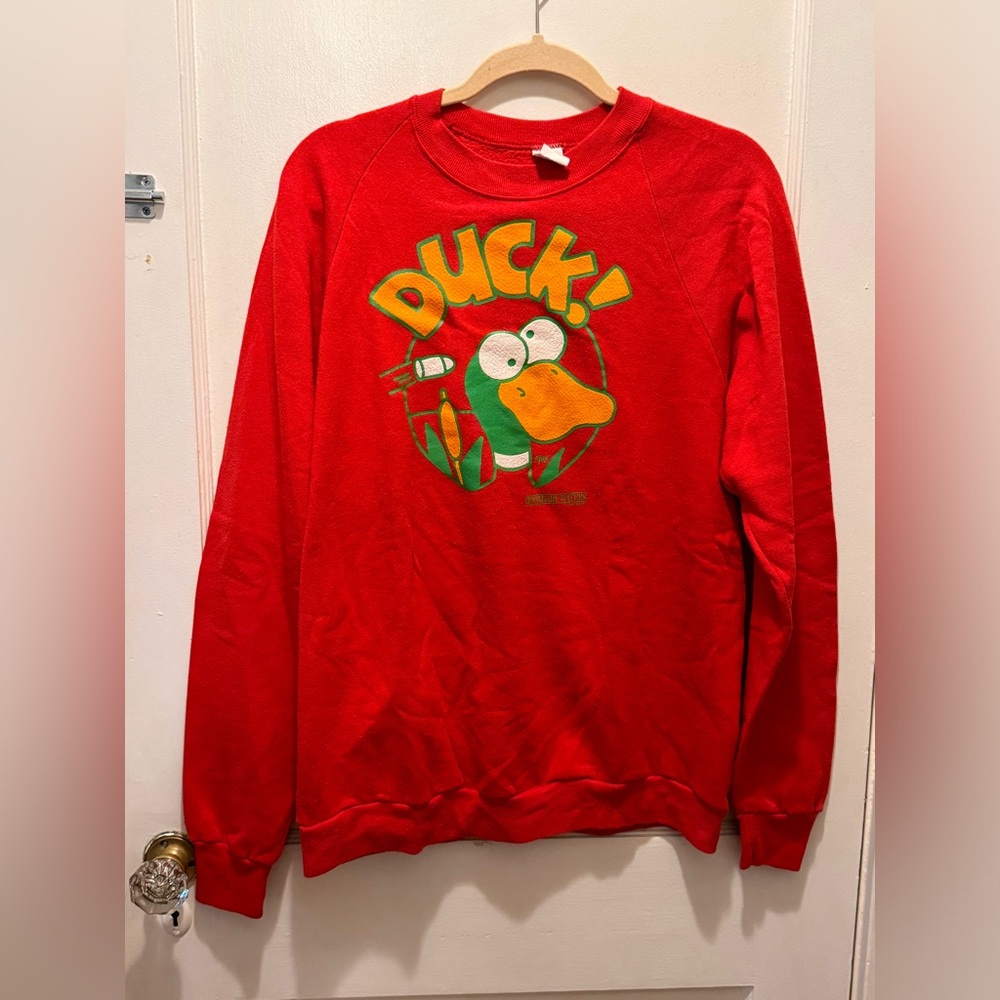 Vintage Boundary Waters Duck Sweatshirt XL